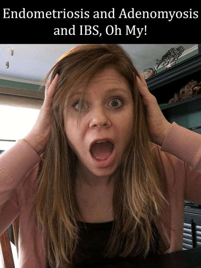 author screaming and holding hands to her head with text title overlay